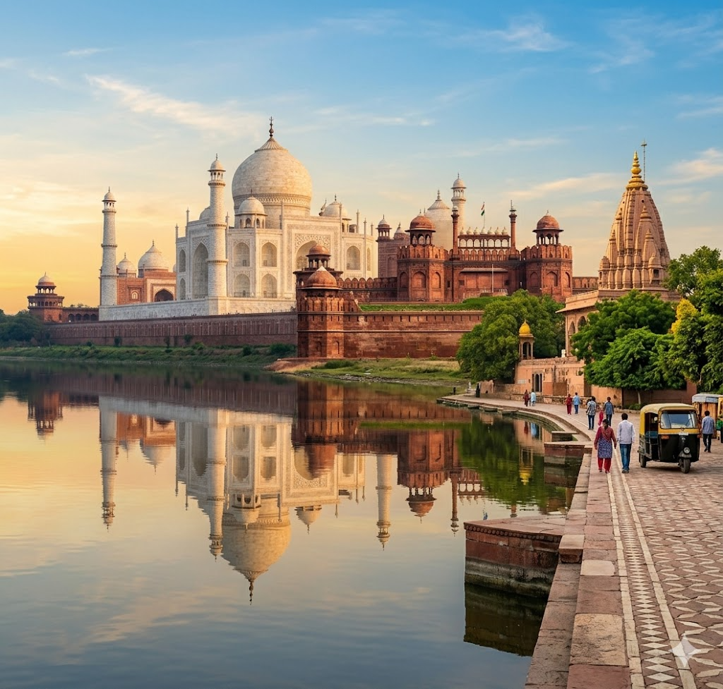 Delhi Agra Mathura